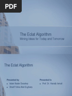 The Eclat Algorithm Final