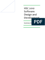 Software Design and Development Notes
