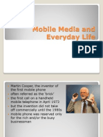 Mobile Media and Everyday Life 2014