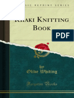 Khaki Knitting Book 