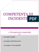Competenta III - Incidente