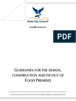 Guidelines for the Design Construction and Fit Out of Food Premises