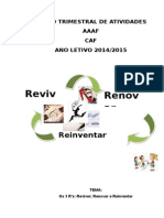 Plano Trimestral AAAF e CAF