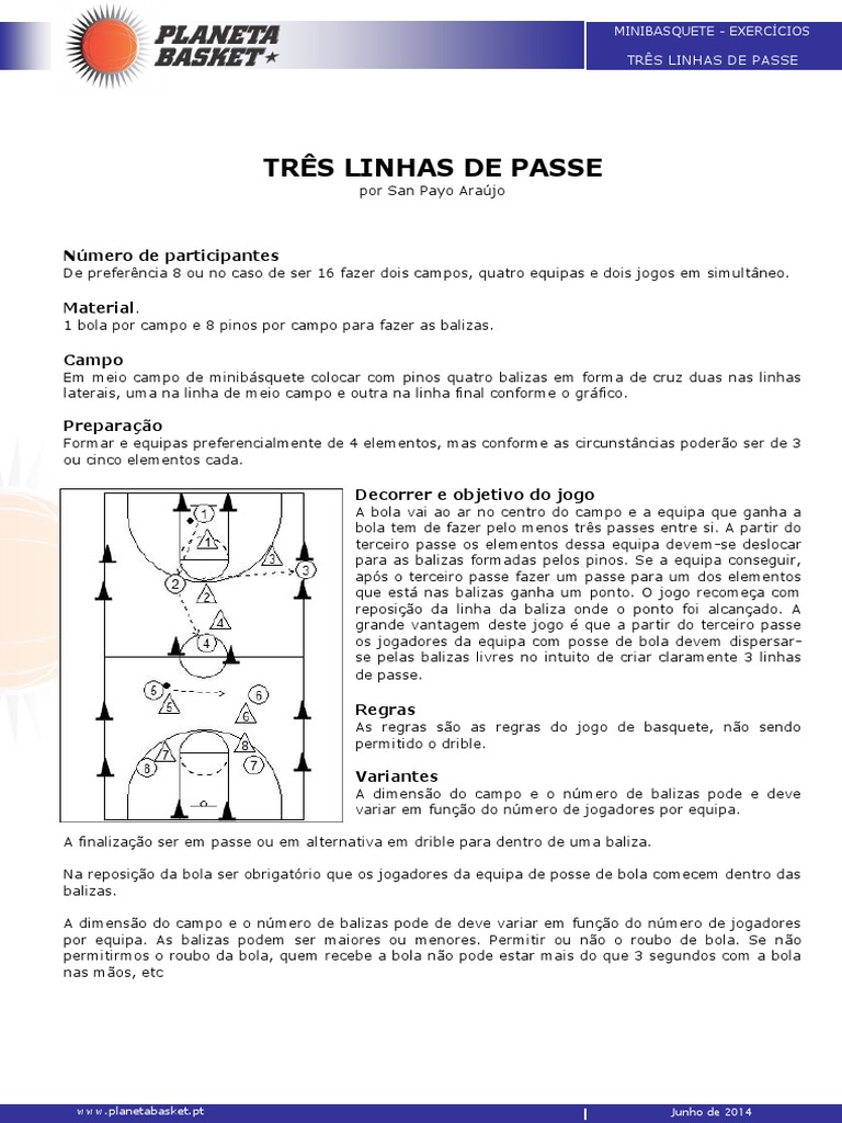 Basquetebol, PDF