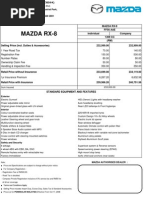 RX8 Pricelist 17102008 w Std Equipment