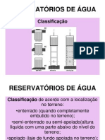 Reservatórios de Água