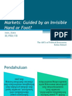 Markets - Invisible Hand or Foot