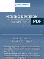Mining Division: Pt. Indocement Tunggal Prakarsa, TBK