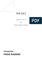 Che Cal 2: Lecture Set 1 by Engr. Rowie Carpio