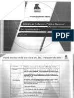 240102769 EncuestaKeller III TRim 2014 PDF