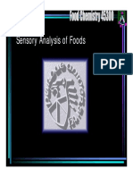 Sensory Analysis