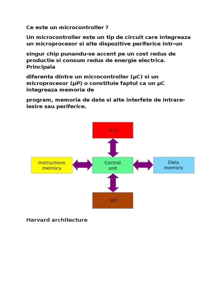 Microcontroler vs. Microprocesor | PDF