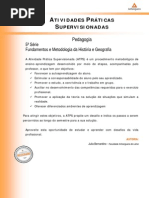 2014 1 Pedagogia 5 Fund Metodologia Historia Geografia