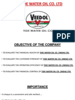 Tide Water Oil Co LtdPowerPoint Presentation