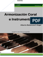 Armonización Coral e Instrumental