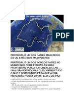 Portugal é Um Dos Países Mais Ricos Da Ue