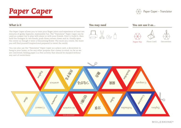 PaperCaper Translator A4 | PDF | Home & Garden