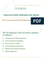 Presentation: Passive Electronic Components and Circuits