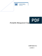 Portofoliu Management Comparat