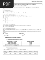 Chimie D Rappels Chimie Orga 1ere