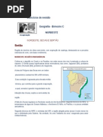 Atividade Sobre A Região Nordeste