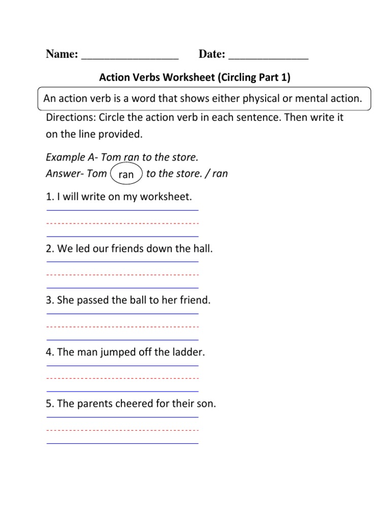 Action Verbs for Young Learners | PDF | Language Arts & Discipline
