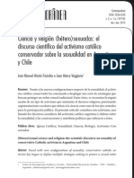 Ciencia y Religión (Hétero) Sexuadas: El Discurso Científico Del Activismo Católico Conservador Sobre La Sexualidad en Argentina y Chile