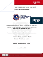 2010 Desempeño Sismico de Un Edificio Aporticado de 7 Pisos Diseñado Con El RNC y Aceptando Una Deriva Maxima de 1%