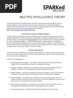 Multiple Intelligences