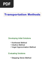 Download Quantitative Analysis -Transport Method 1 by aerogem SN24796669 doc pdf