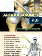 Articulaciones: tipos y funciones