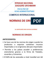 Normas de Origen Peru