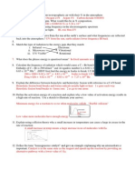 Answers To Atmosphere Revision Questions