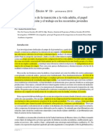 Transicón a La Vida Adulta