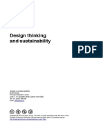 Design Thinking and Sustainability