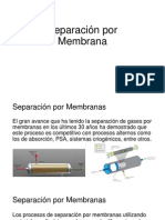 Separación Por Membrana