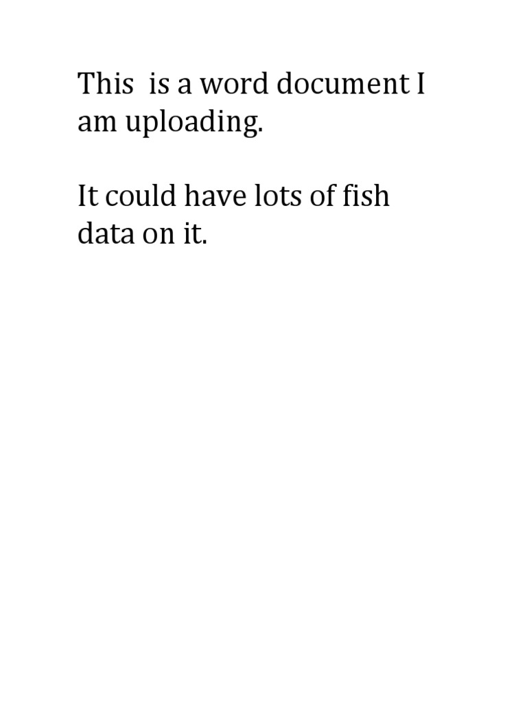 Fish | PDF