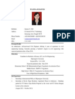 Ivanna Susanto - CV PDF