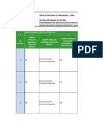 Formato Matriz identificación de aspectos y valoracion de impactos ambientales 