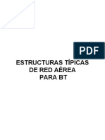 Estructura Tipica de Red Aerea Para b.t