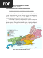 Regionalizacao Do Estado Do Rio de Janeiro Para o e