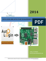 Auto Login and Auto Start in Raspberry Pi