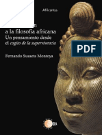 Susaeta Montoya Fernando - Introduccion a La Filosofia Africana