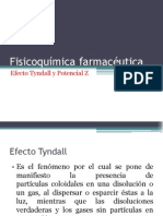 Efecto Tyndall y Potencial Z