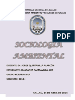 sociologia ambiental