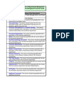 CDC UP Requirements Traceability Matrix Template