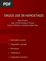 Drugs Use in Hemostasis