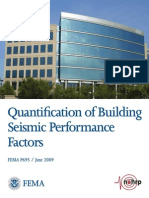 FEMA P695 Quantification of Building Seismic Performance Factors by 2009 Ed