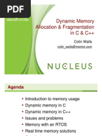 Dynamic Memory Allocation & Fragmentation in C & C++