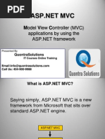 MVC4 Applications Presented by QuontraSolutions QuontraSolutions